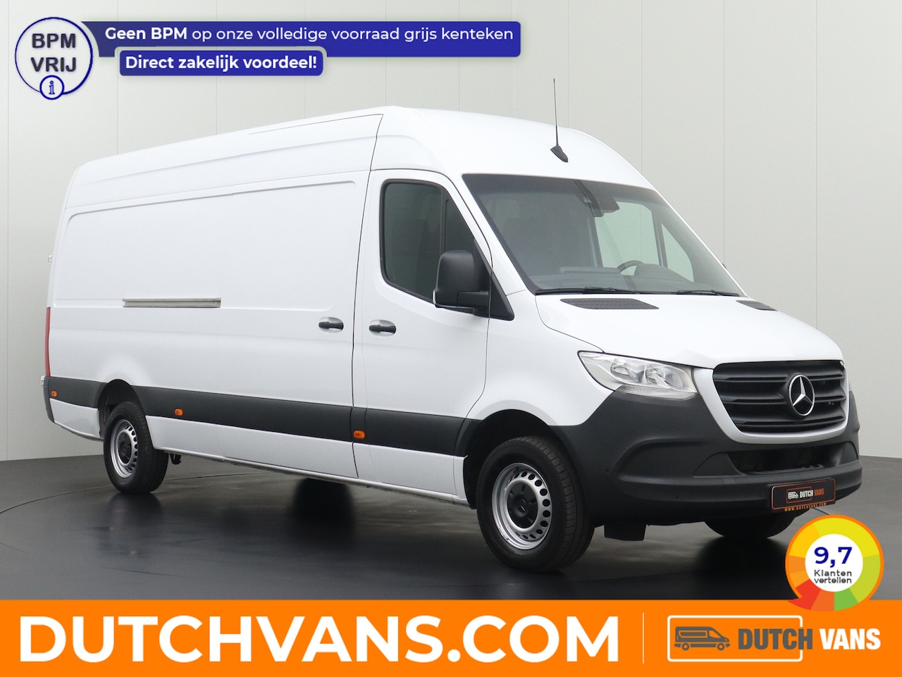 Mercedes-Benz Sprinter - 317CDI 9G-Tronic Automaat L3H2 Maxi | Fabrieksgarantie !! | Navigatie | Camera | Airco | B - AutoWereld.nl