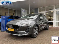 Ford Fiesta - 1.0 EcoBoost Titanium Navi DAB+ Clmat Cruise Parkeersensoren Privacy Glass Draadloos oplad