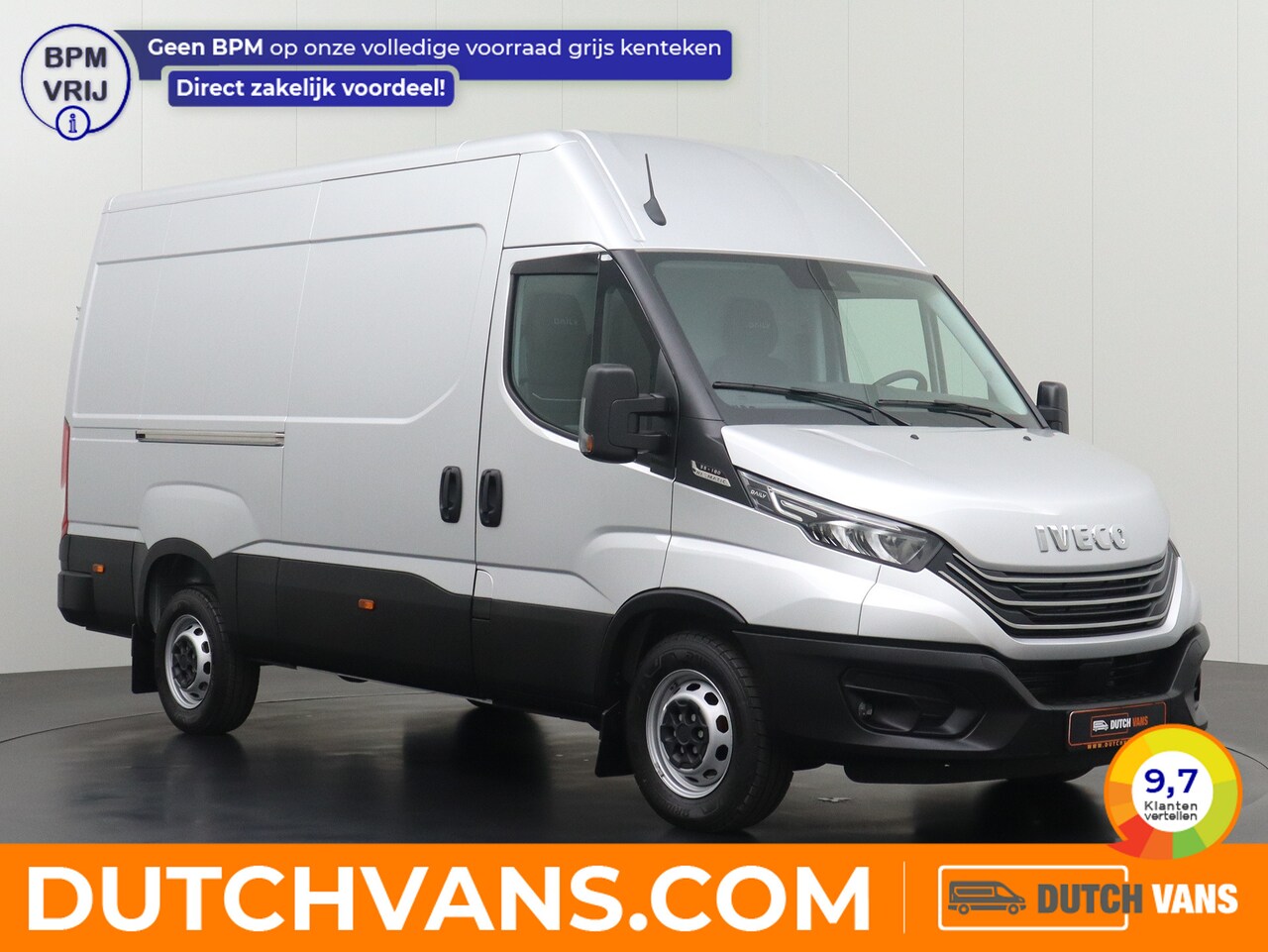 Iveco Daily - 35S18 Hi-Matic Automaat L2H2 | 3500Kg Trekhaak | Led | Navigatie | Camera | BPM Vrij - AutoWereld.nl