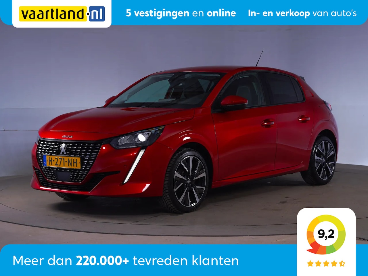 Peugeot 208 - 1.2 PT 100Pk Allure [ gr Nav Stoelverwarming Privacy glass ] - AutoWereld.nl