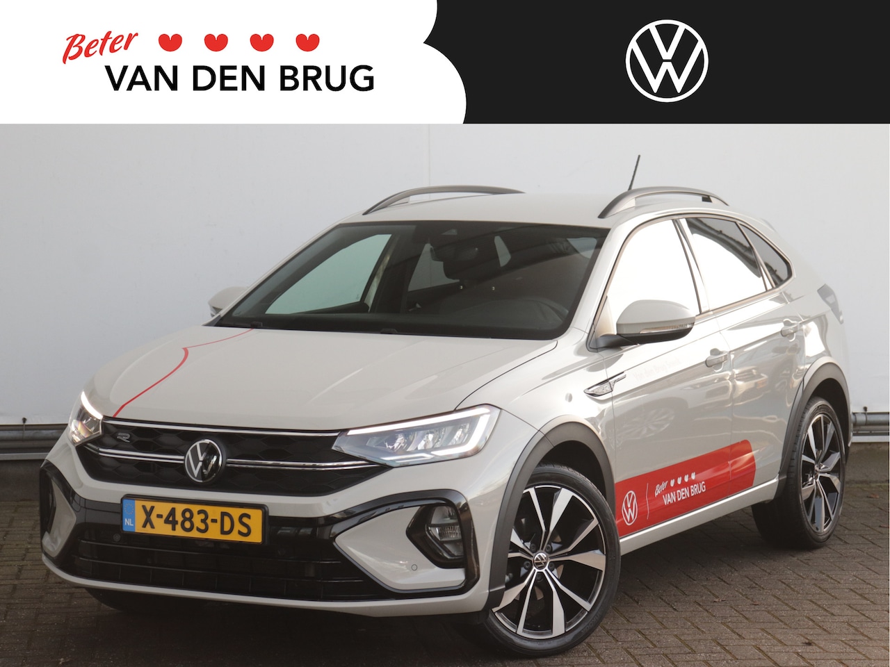 Volkswagen Taigo - 1.0 TSI R-Line 110pk Automaat | Keyless | Achteruitrijcamera | Stoelverwarming | App-conne - AutoWereld.nl