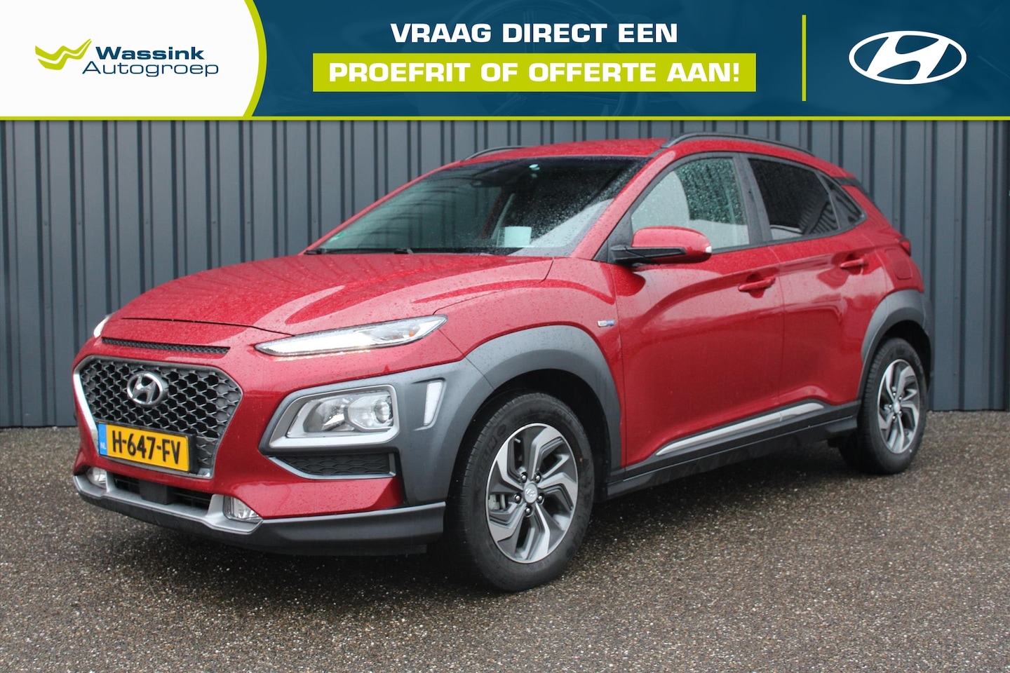 Hyundai Kona - GDI 141pk HEV 2WD Aut. Fashion Navi | Camera | DAB - AutoWereld.nl