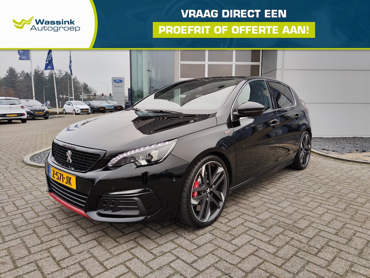 Peugeot 308 - 1.6 Puretech 263pk GTi | HiFi-Denon | Navigatie | Parkeercamera | 19inch velgen | Full-LED - AutoWereld.nl