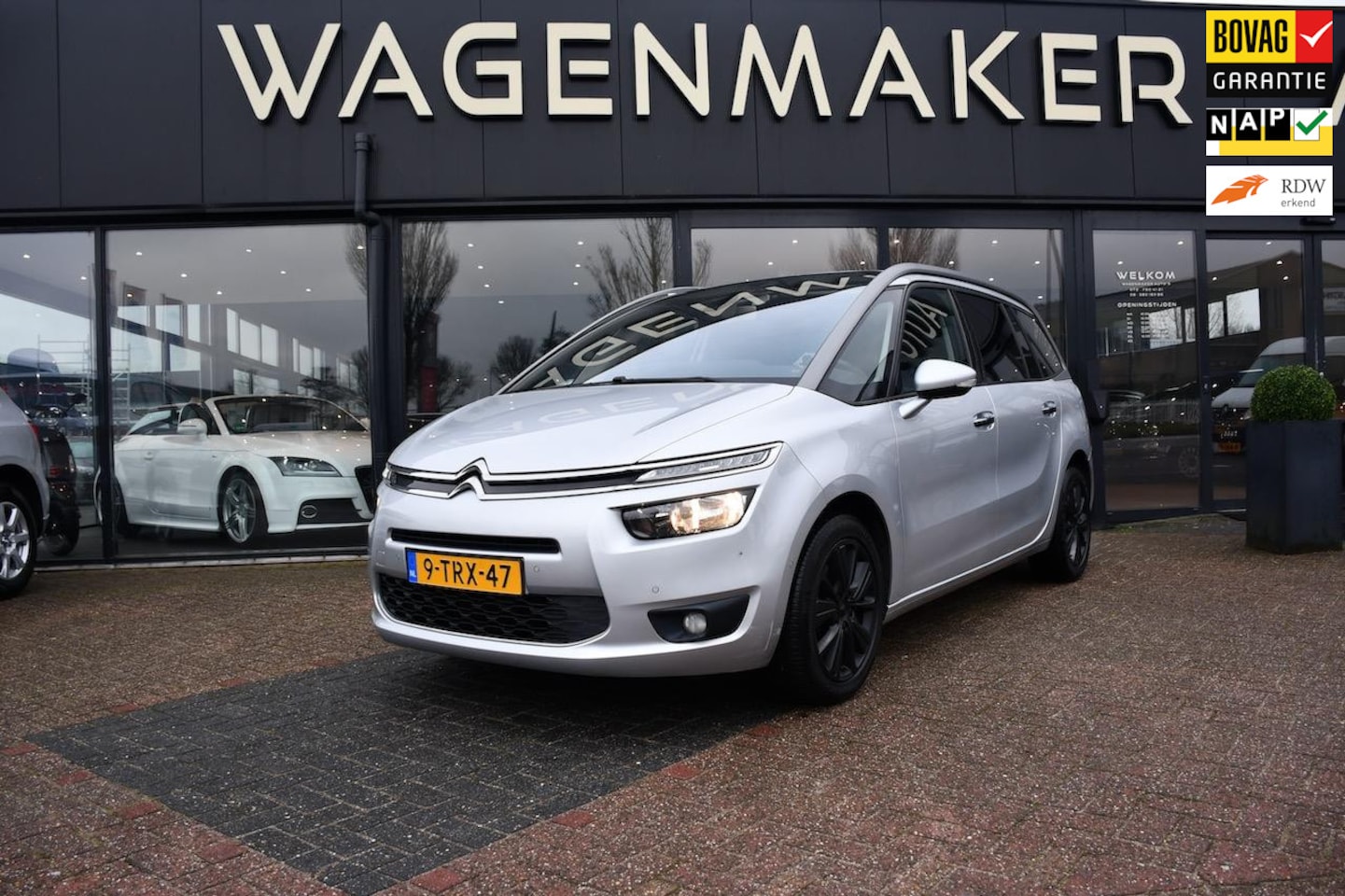 Citroën Grand C4 Picasso - 1.6 7P. Cam|Clima|Cruise|NAVI|Leder - AutoWereld.nl