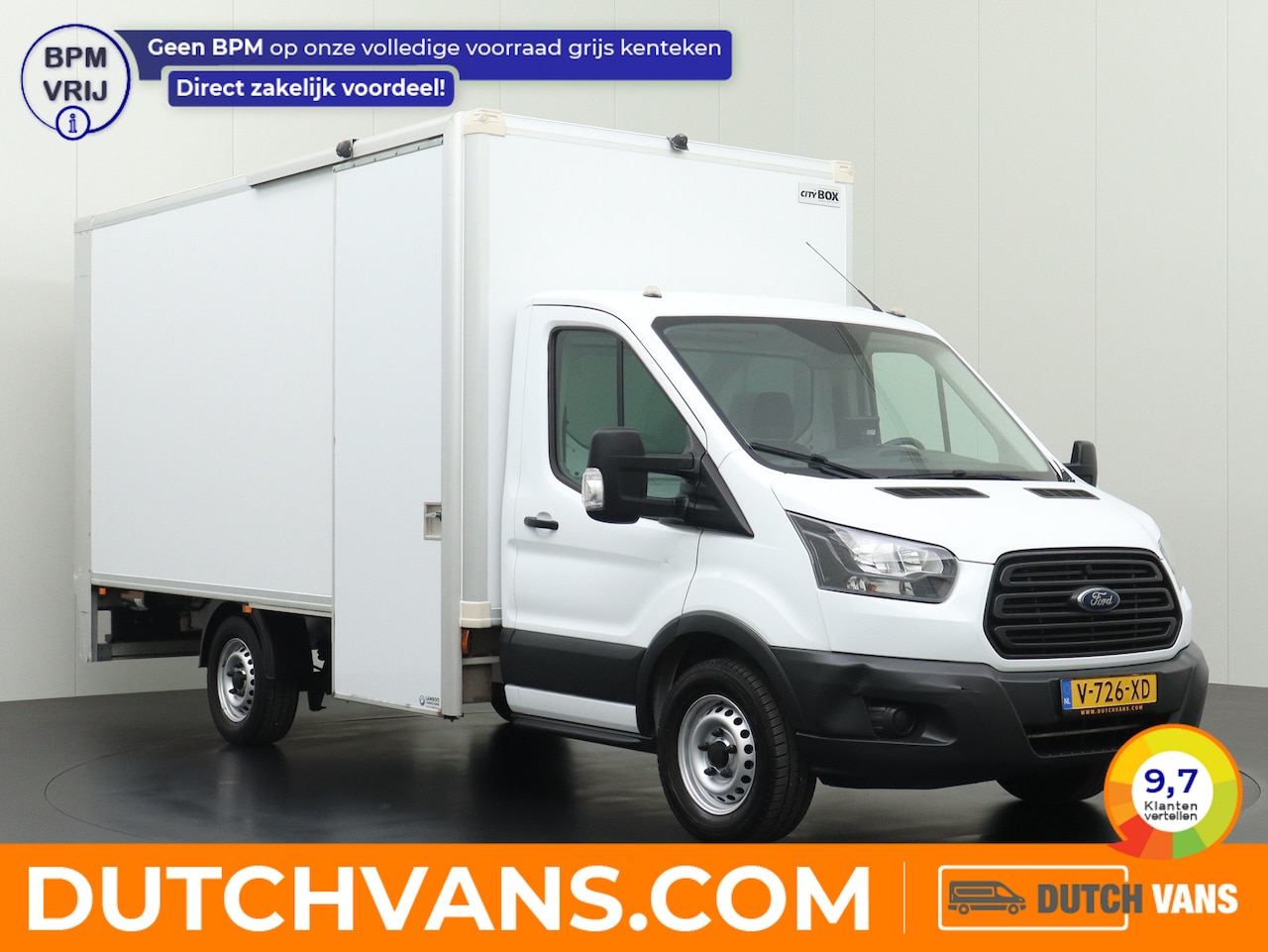 Ford Transit - 2.0TDCI 130PK Bakwagen+Laadklep | Zijdeur | 1070Kg Laadvermogen | Airco - AutoWereld.nl