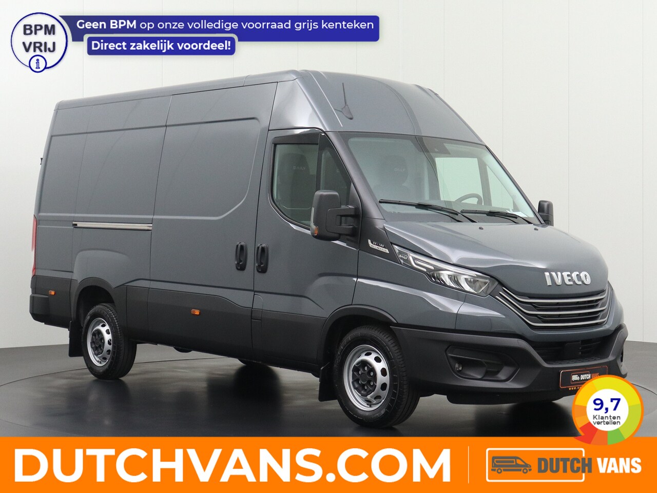 Iveco Daily - 35S18 Hi-Matic L2H2 | 3500Kg Trekhaak | Led | Navigatie | Camera | BPM Vrij - AutoWereld.nl