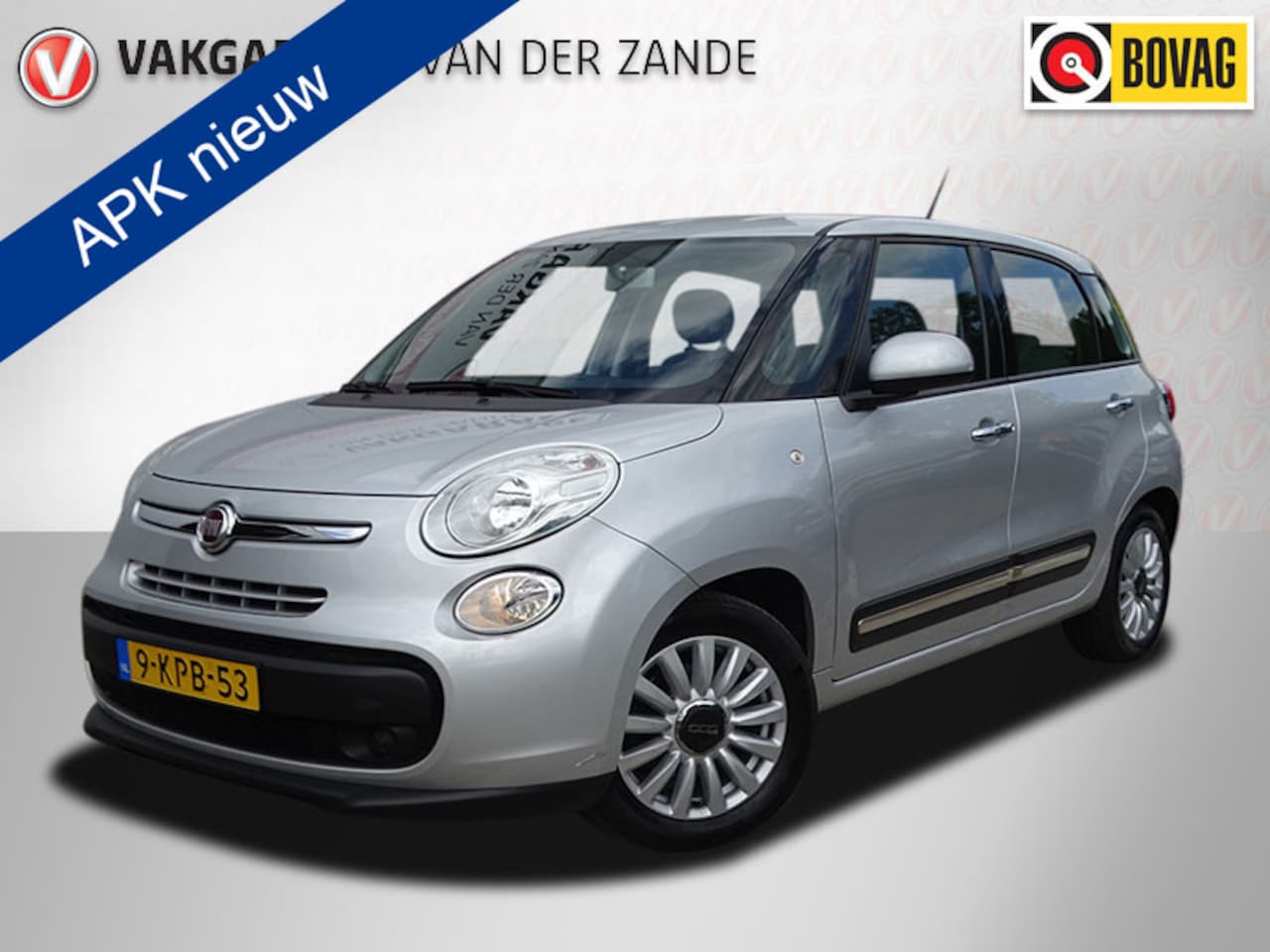 Fiat 500 L - 0.9 TwinAir Easy Eco 0.9 TwinAir Easy Eco, Cruise Control, Airco, Hoge instap! - AutoWereld.nl