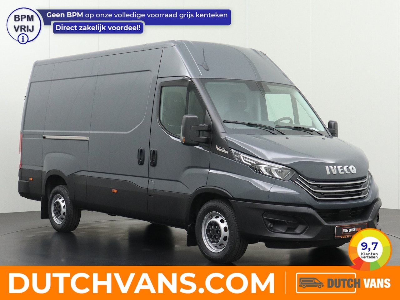 Iveco Daily - 35S18-3L Hi-Matic Automaat L2H2 Led ! | 3500Kg Trekhaak | Navigatie | Camera | Airco | Cru - AutoWereld.nl