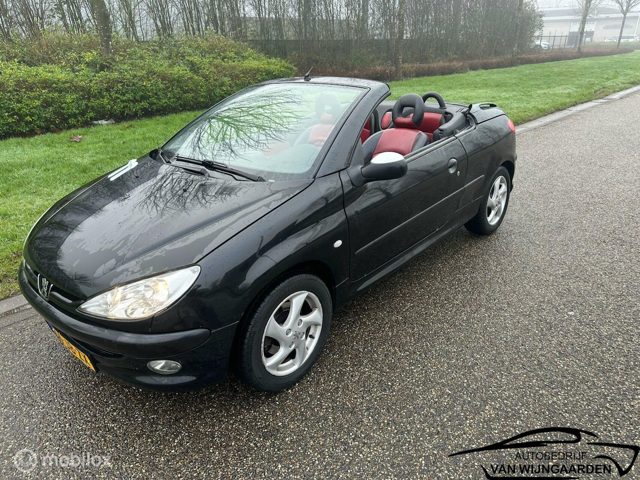 Peugeot 206 CC - 1.6-16V Cabrio,Leer,LM Velgen - AutoWereld.nl