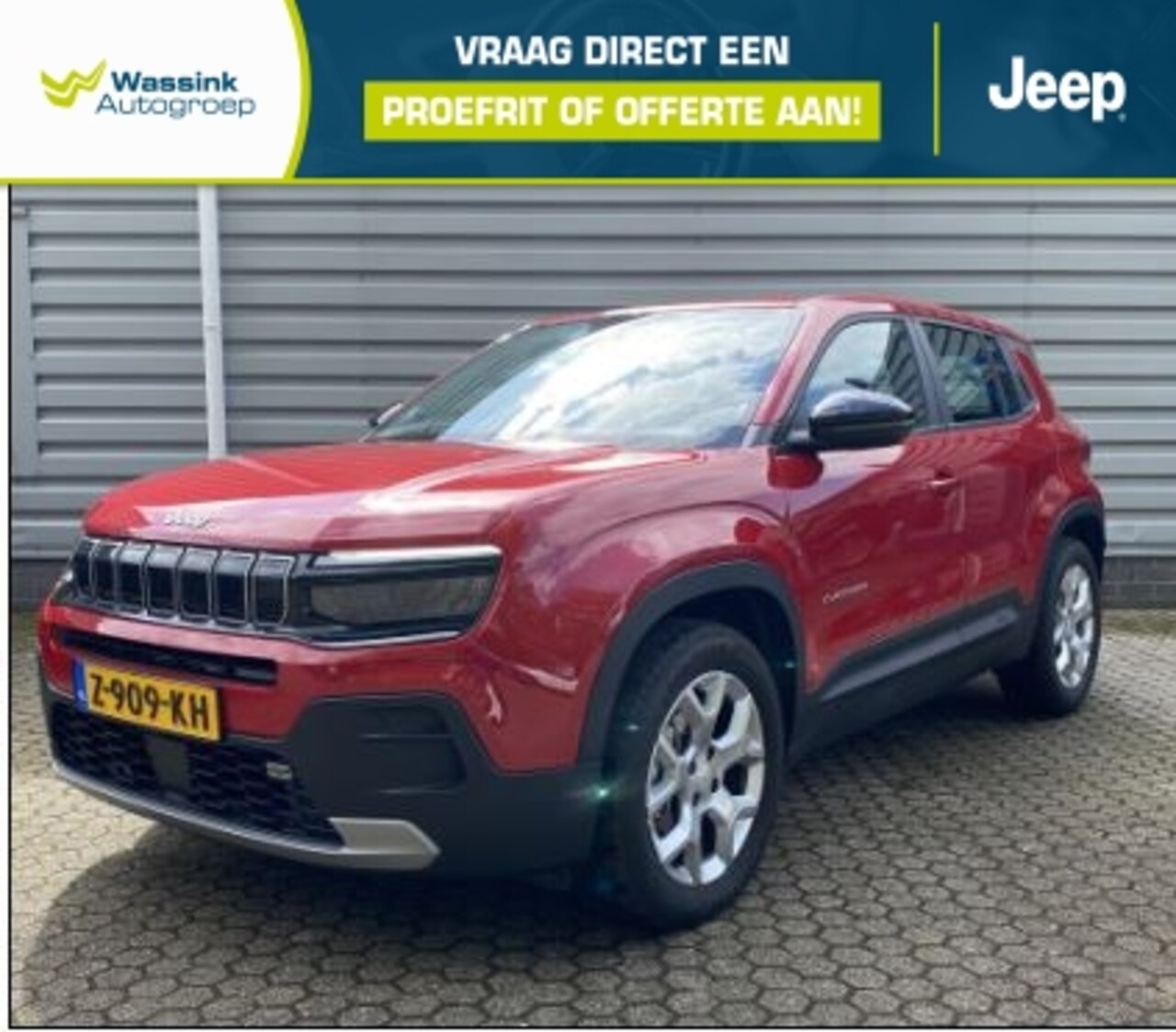 Jeep Avenger - Altitude 100 pk I Navigation pack I Led en Style Pack - AutoWereld.nl