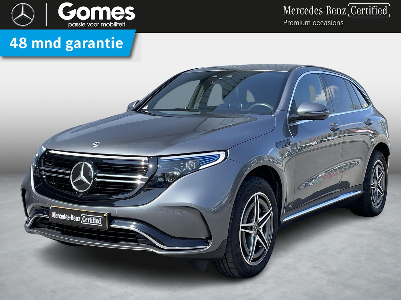 Mercedes-Benz EQC - 400 4MATIC | RijAssistentiepakket | Schuifdak - AutoWereld.nl