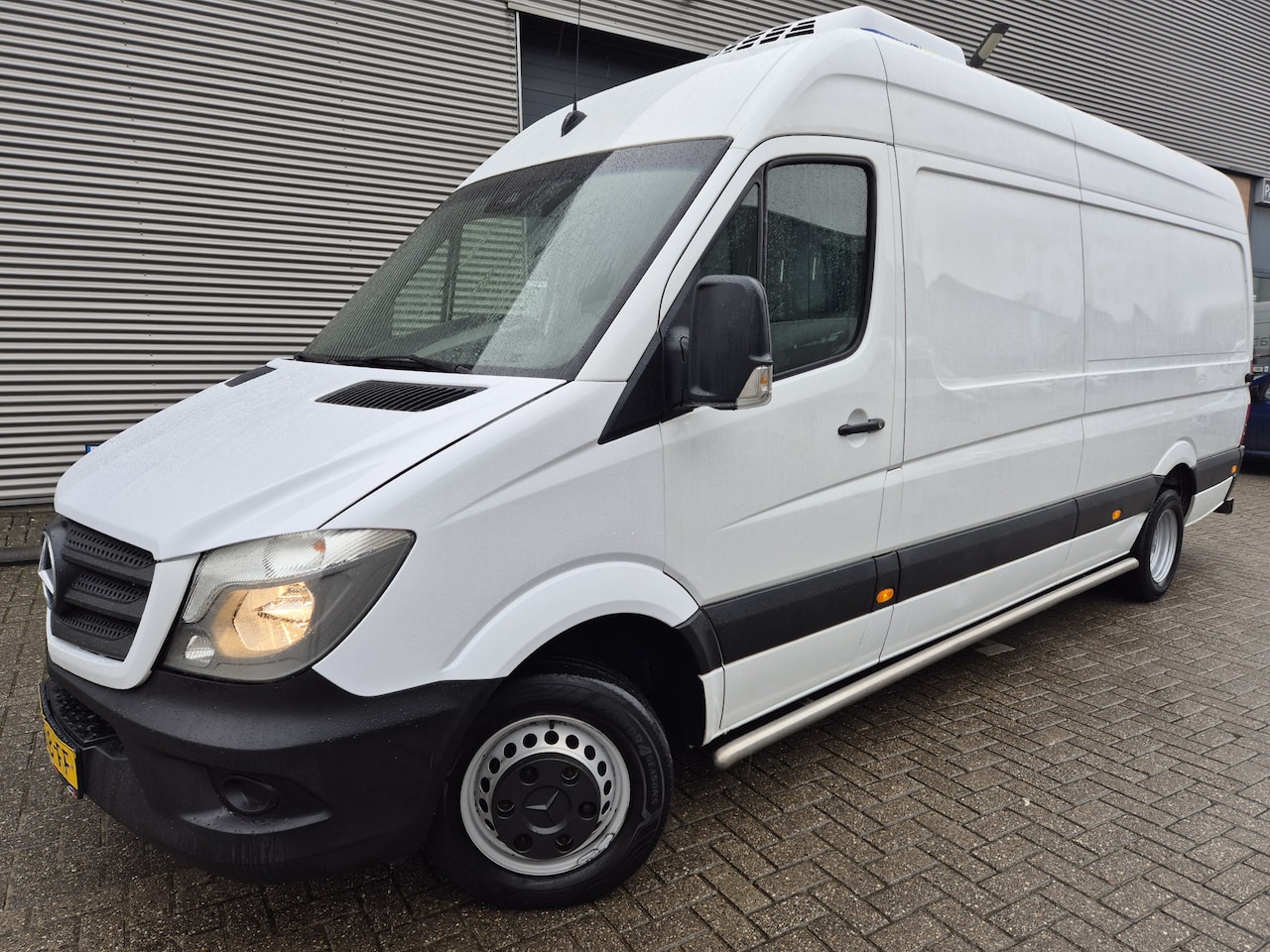 Mercedes-Benz Sprinter - 516 CDI maxi hangwerk koelwagen fleisch rohrbahnen convecta harderwijk automaat airco 432L - AutoWereld.nl