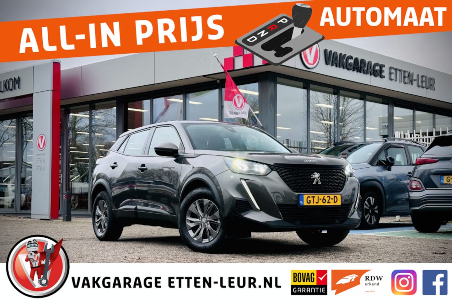 Peugeot 2008 - 1.2 PureTech Active / CAMERA / STOELVERWARMING / LED - AutoWereld.nl