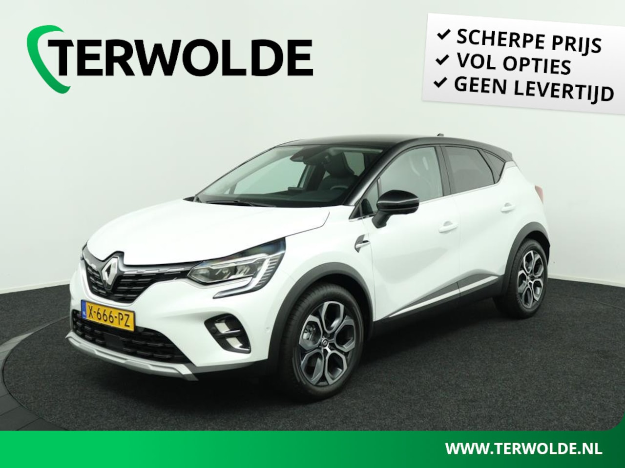 Renault Captur - 1.6 E-Tech Hybrid 145 techno | Navigatie | 360 Camera | Climate Control | Adaptieve Cruise - AutoWereld.nl