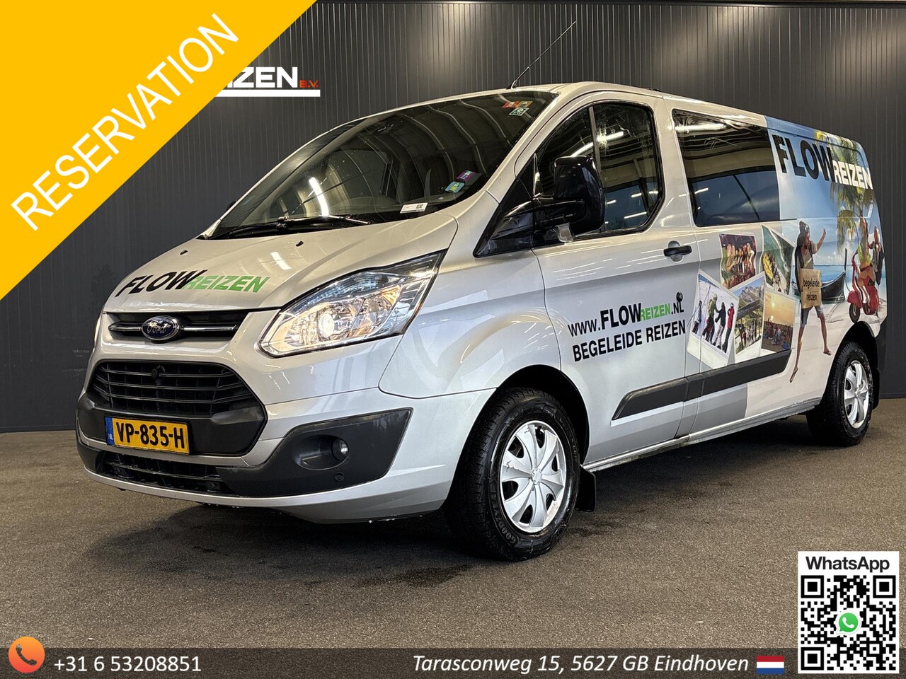 Ford Transit Custom - 290 2.2 TDCI L2H1 Trend Dubbel Cabine | € 7.350,- NETTO! | Navi | Airco | Cruise | - AutoWereld.nl