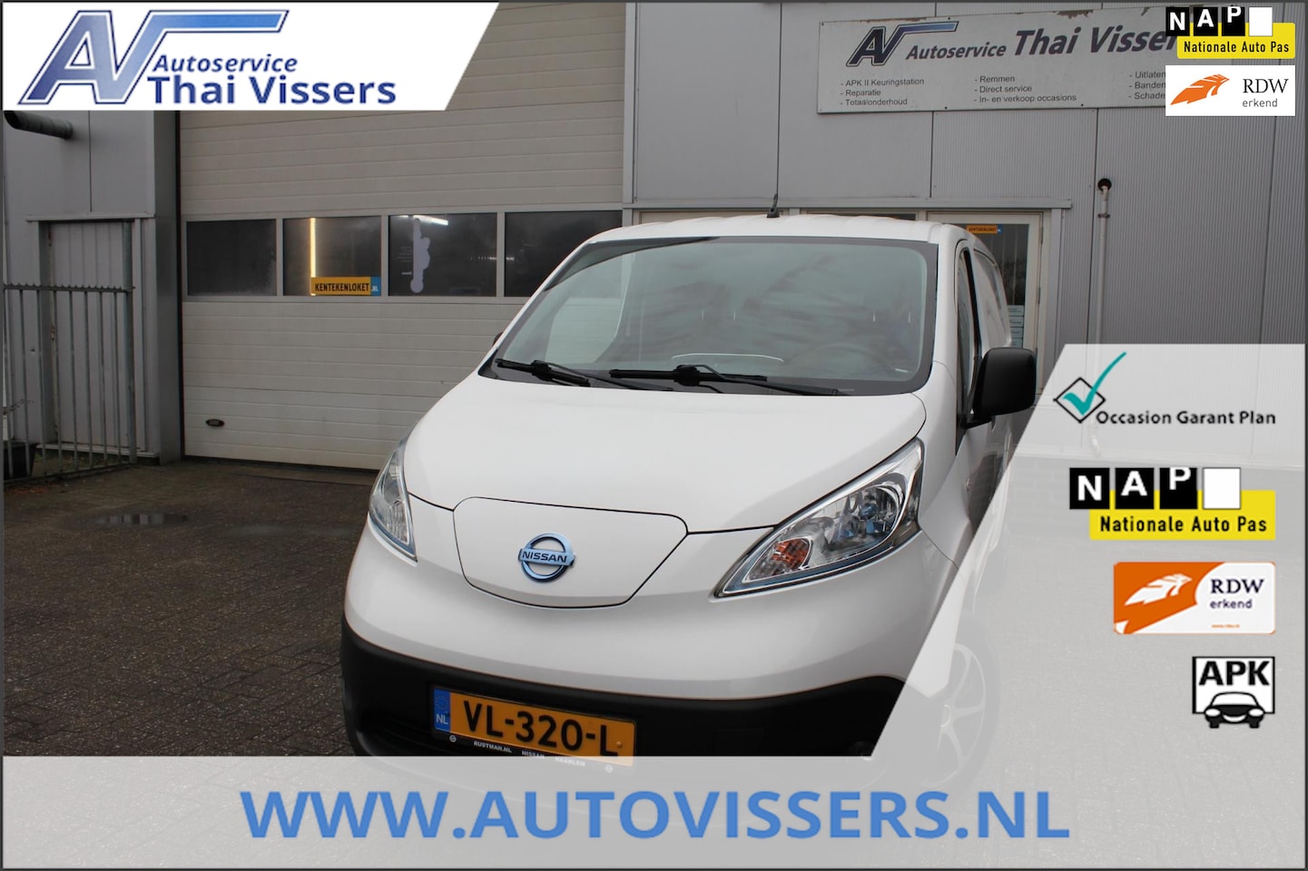 Nissan e-NV200 - Optima 100% Elektrisch (incl Batterij)Airco Schuifdeur Apk - AutoWereld.nl