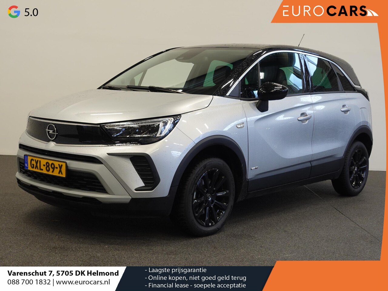 Opel Crossland - 1.2 Turbo 130pk AUT. Elegance Navigatie Apple Carplay/Android Auto Camera Parkeersensoren - AutoWereld.nl