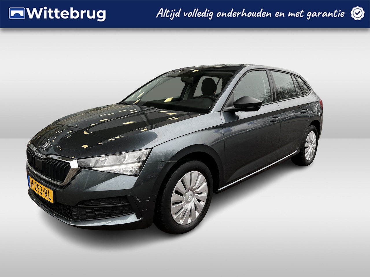 Skoda Scala - 1.0 TSI Active Metallic/ Airco/ APP/ LED/ Parkeersensor  A - AutoWereld.nl