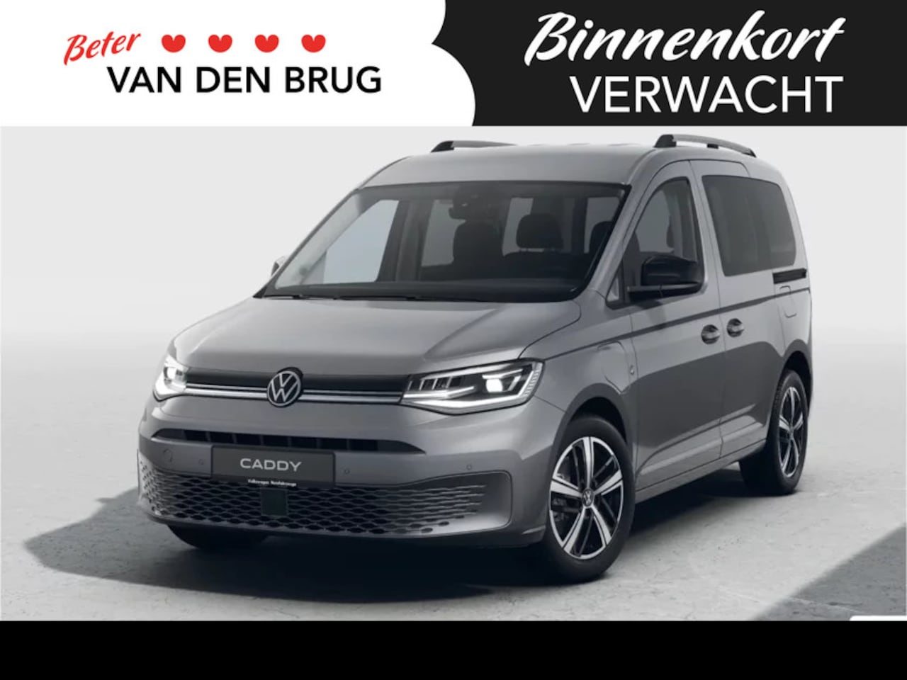 Volkswagen Caddy - KOMBI 1.5 TSI 150 pk DSG eHybride Style | Navigatie | App Connect | Trekhaak | 17'' Colomb - AutoWereld.nl