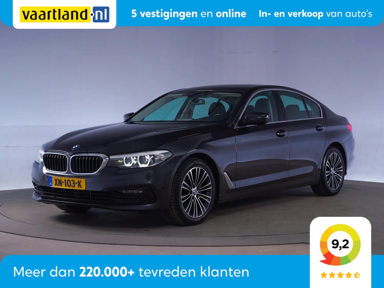 BMW 5-serie - 520i Executive SportLine Edition Aut. [ Full led Navi prof. Sportstoelen ] - AutoWereld.nl