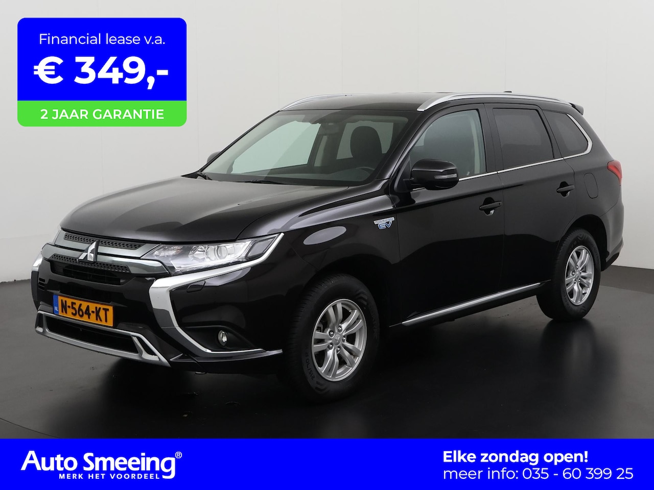 Mitsubishi Outlander - 2.4 PHEV Pure | Camera | Carplay | Cruise control | Zondag open! - AutoWereld.nl