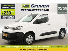 Citroën Berlingo - 1.5 BlueHDI L1H1 Marge Airco Cruise Parkeersensoren Elektrpakket Schuifdeur