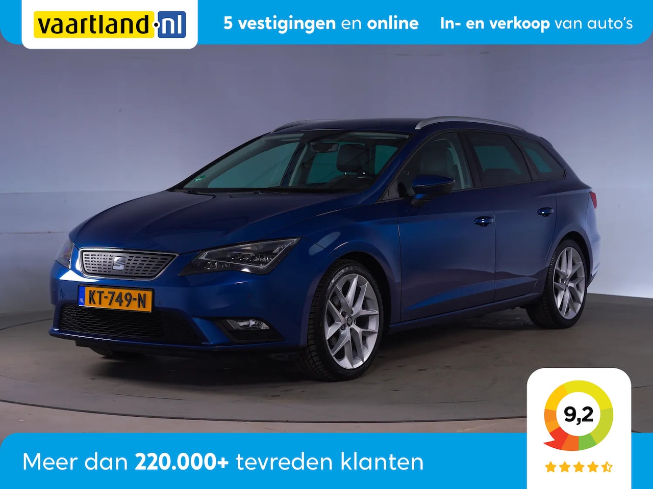 Seat Leon - 1.0 EcoTSI Style Con[Airco,Climate control, Cruise Control] - AutoWereld.nl