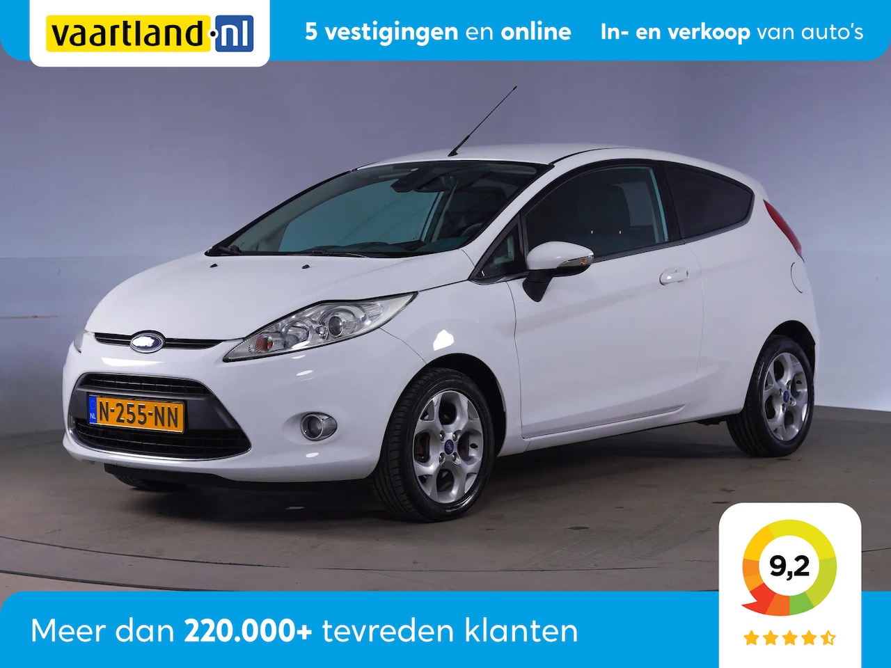 Ford Fiesta - 1,25 Trend [ Airco stoelverwarming licht metalen velgen] - AutoWereld.nl