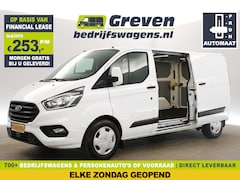 Ford Transit Custom - 340 2.0 TDCI L2H1 Trend Automaat Airco Cruise Carplay LED 2xSchuifdeur Stoelverwarming Nav