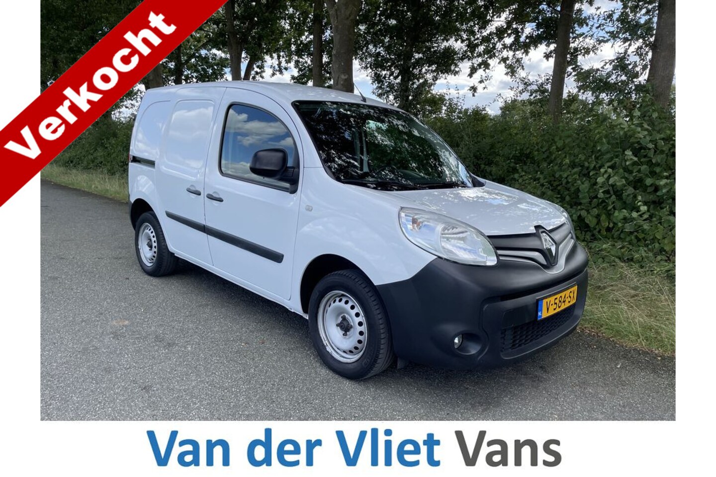 Renault Kangoo - 1.5 dCi E6 Comfort BPM Vrij! Lease €124 p/m, Airco, PDC, 2x Schuifdeur, Volledig onderhoud - AutoWereld.nl