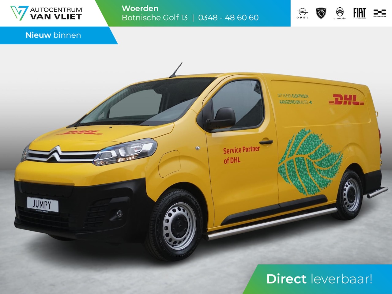 Citroën ë-Jumpy - L3 75 kWh | inclusief compleet DHL subcontractor accessoirepakket | rijklaarprijs - AutoWereld.nl