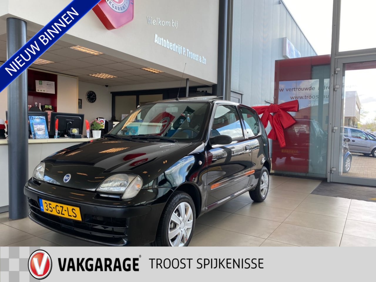 Fiat Seicento - 1.1 S 1.1 S,5Zits,Schuifkanteldak,Aux Aansluiting - AutoWereld.nl