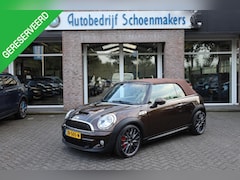 MINI Cabrio - 1.6 John Cooper Works Chili LEER RUIT+STOELVERWARMING 18"LMV CLIMA