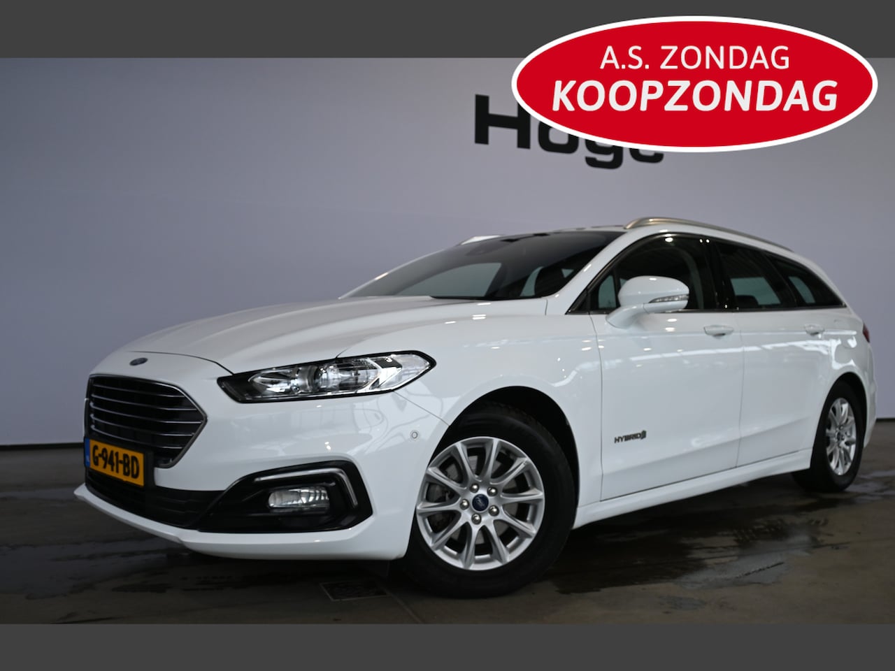 Ford Mondeo Wagon - 2.0 IVCT HEV Titanium Cliama Cruise control Navigatie 1e Eigenaar Dealer onderhouden Inrui - AutoWereld.nl