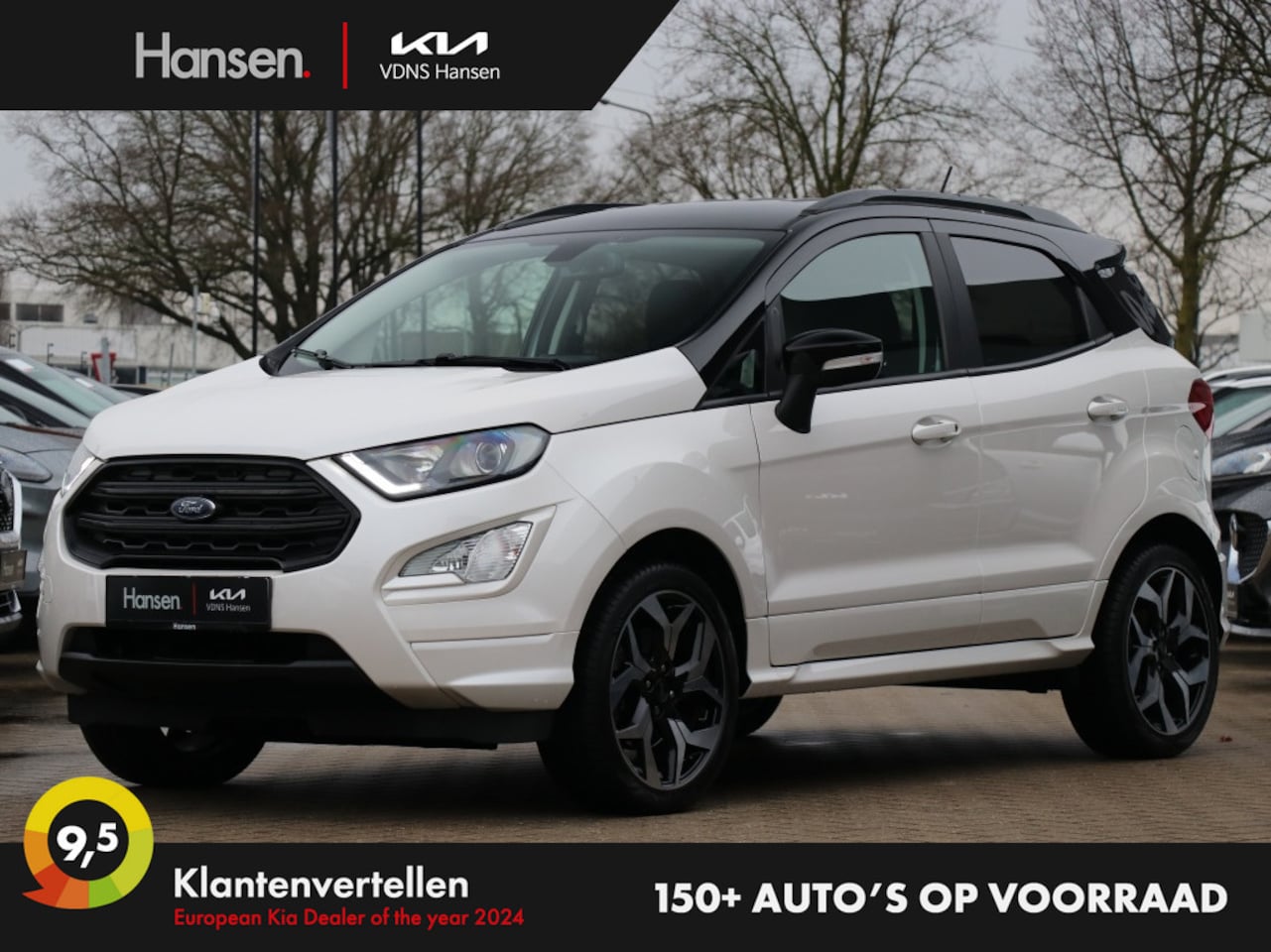 Ford EcoSport - 1.0 EcoBoost ST-Line Black Edition I Leder I Navi I Keyless - AutoWereld.nl