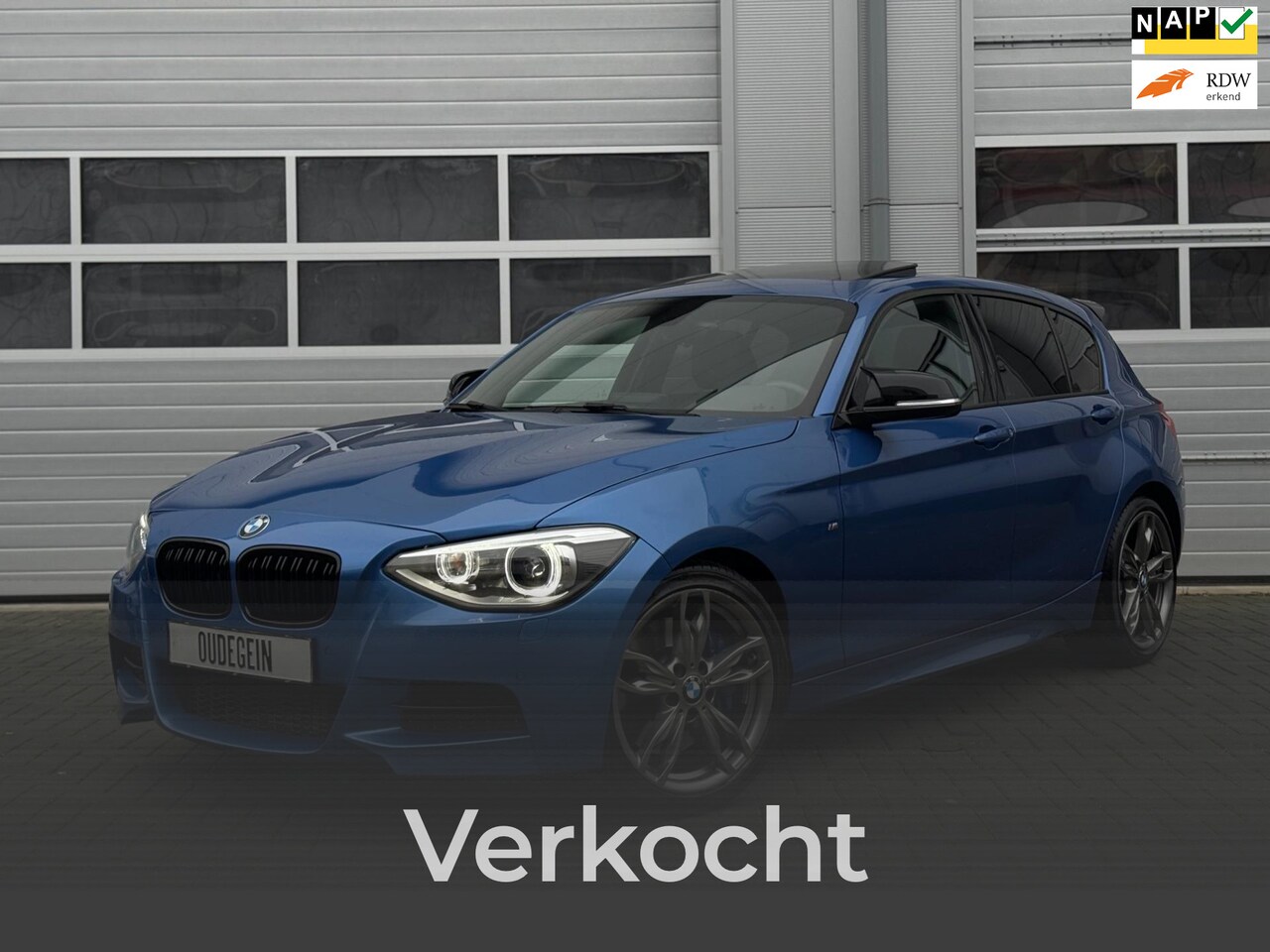 BMW 1-serie - 125d BiTurbo High Executive M Sport / H&K / Gr.Navi / Memory / Schuifdak / Keyless Go / Le - AutoWereld.nl