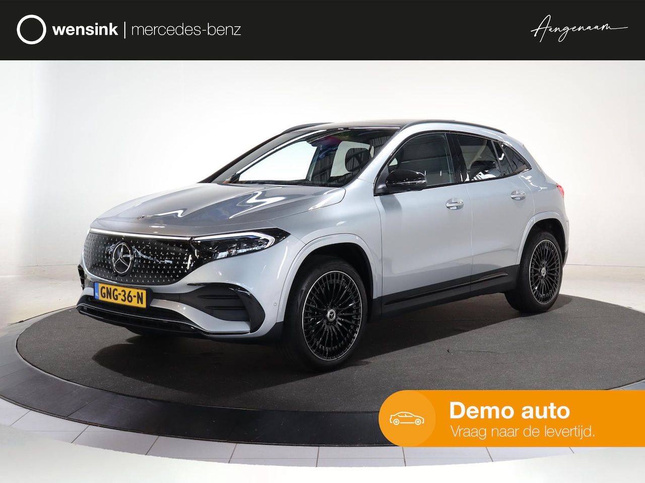 Mercedes-Benz EQA - 250+ AMG Line 71 kWh | Head-up display | Panoramaschuifdak | Stoelverwarming | Smartphone- - AutoWereld.nl