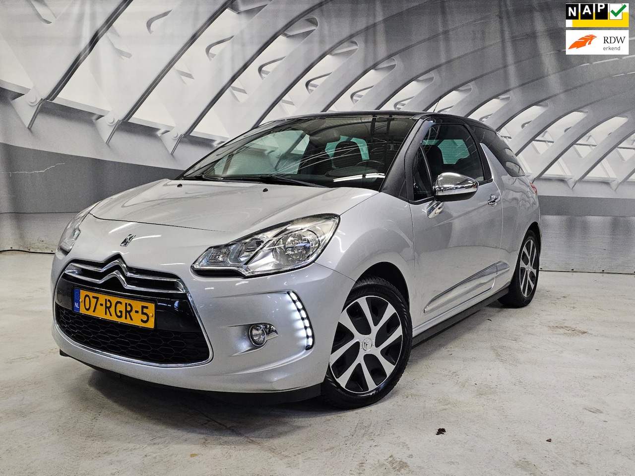 Citroën DS3 - 1.6 e-HDi So Chic zwarte hemel navi - AutoWereld.nl