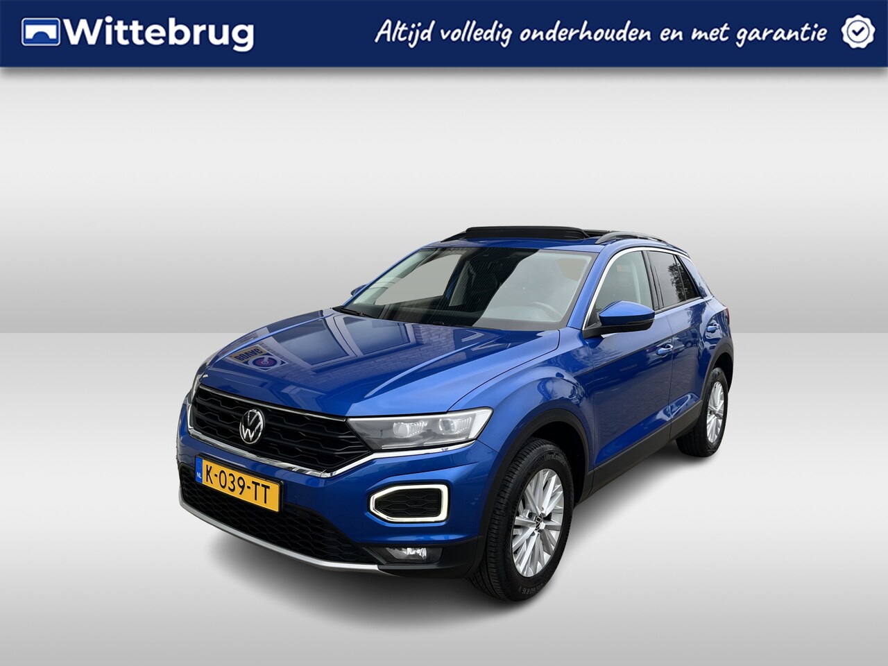 Volkswagen T-Roc - 1.0 TSI Style / PANO/ ADAPT. CRUISE/ DAB/ AIRCO/ PARK. SESNOREN V&A/ LANE ASSIST - AutoWereld.nl