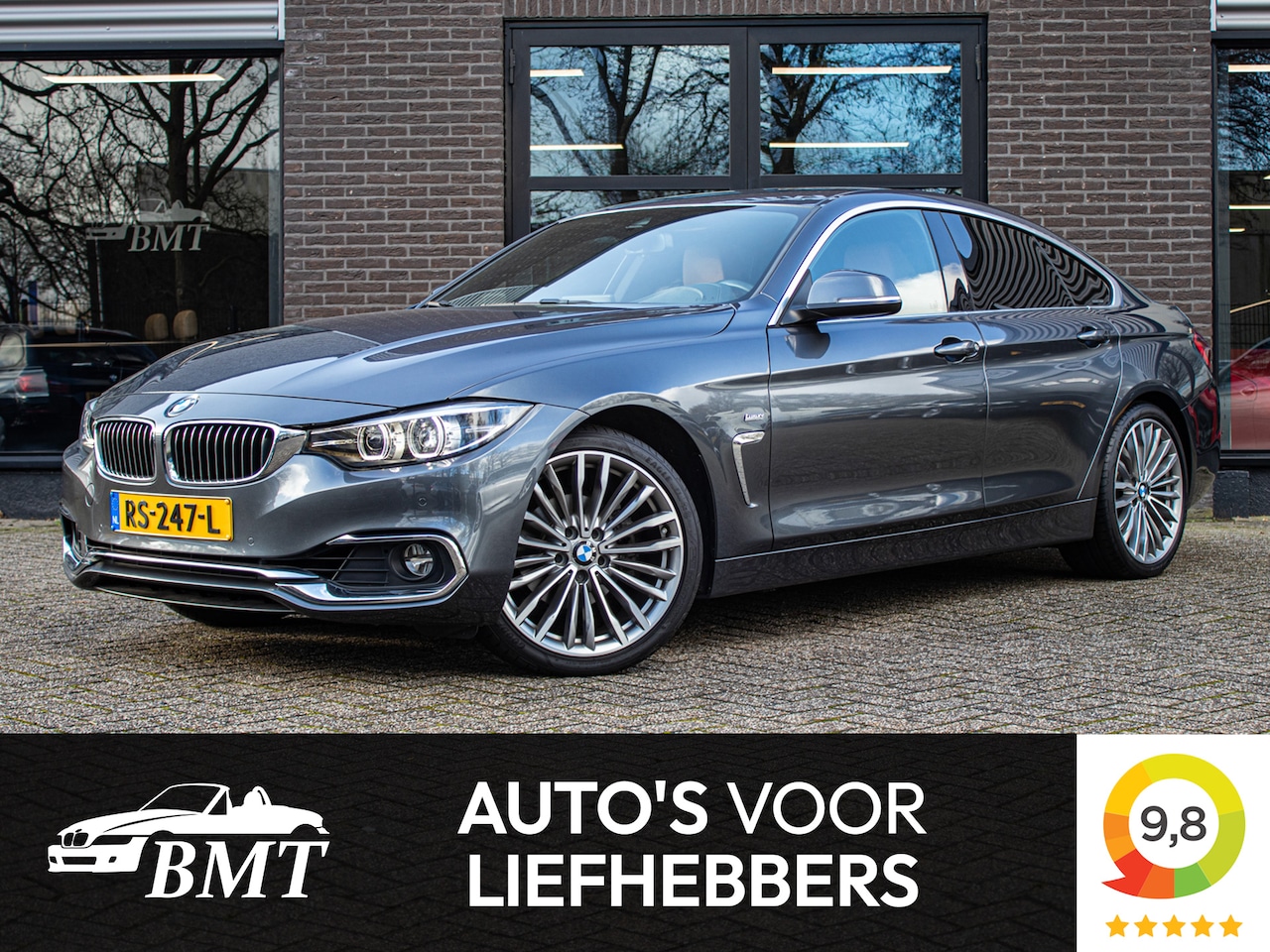 BMW 4-serie Gran Coupé - 420i F36 High Executive / Individual / HK / Trekhaak - AutoWereld.nl