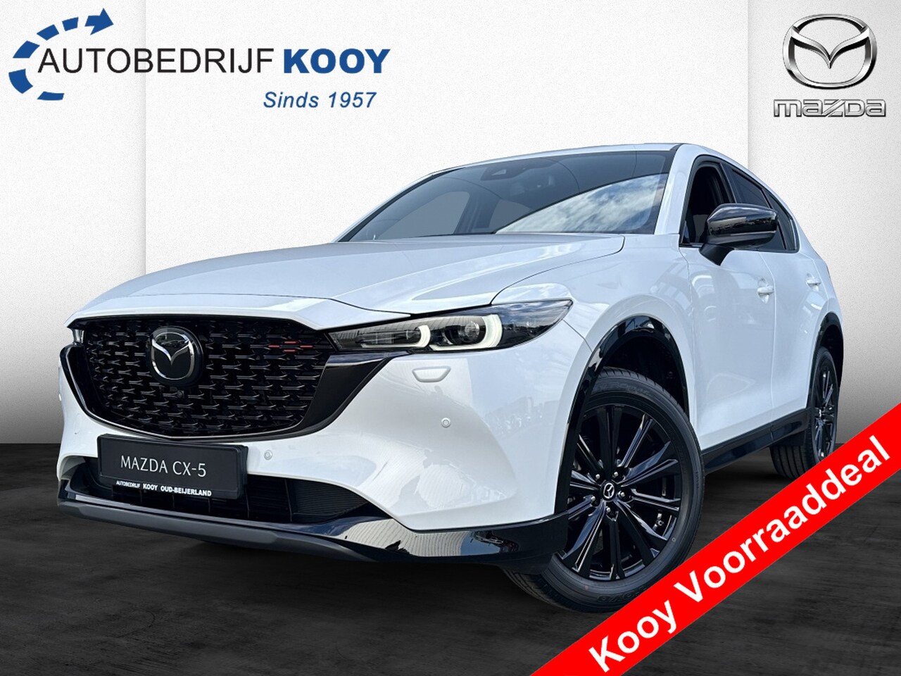 Mazda CX-5 - 2.0 165 pk M-Hybrid e-SkyActiv-G Homura | Nieuw | Voorraad - AutoWereld.nl