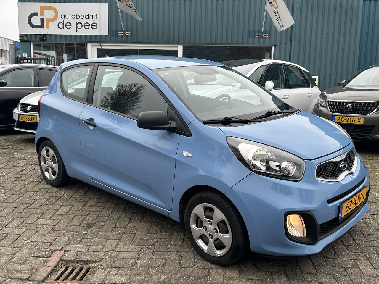 Kia Picanto - 1.0 CVVT Airco GARANTIE/AIRCO/RADIO-CD-USB/TREKHAAK rijklaarprijs! - AutoWereld.nl