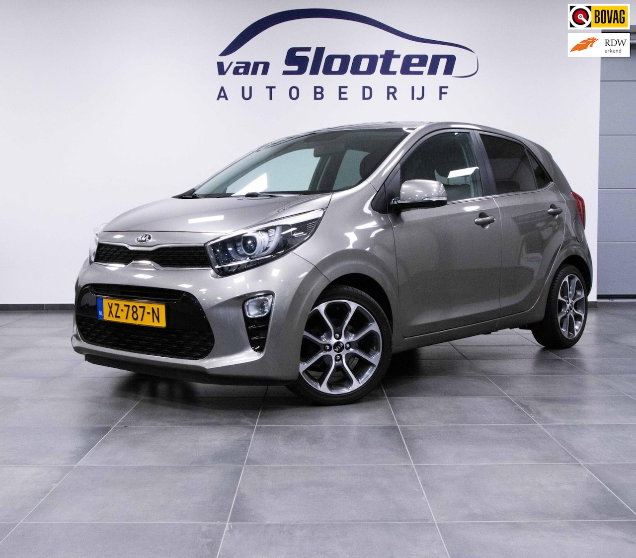 Kia Picanto - 1.0 CVVT Design Edition| Navi| Camera| Cruise | lederen Bekleding| Leuke Complete Uitvoeri - AutoWereld.nl