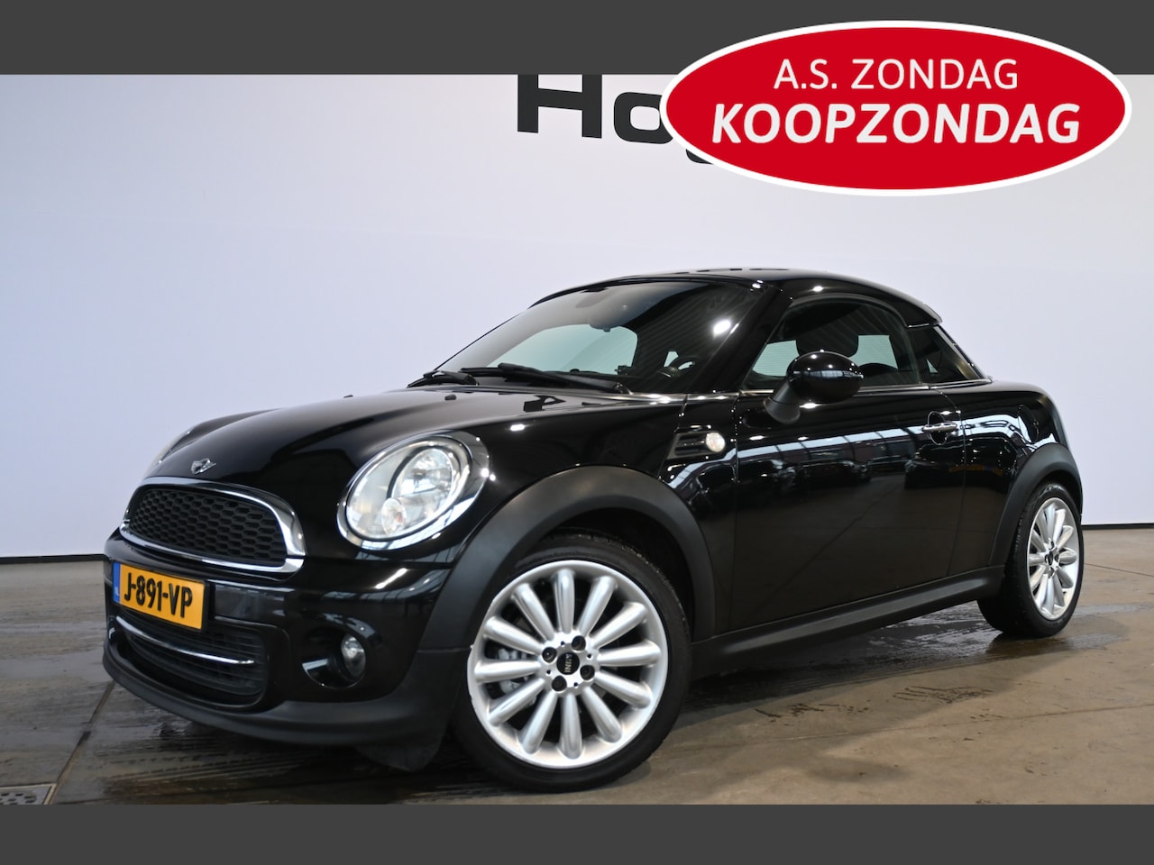 MINI Roadster - COOPER COUPE Airco Cruise control Licht metaal 100% Onderhouden Inruil mogelijk - AutoWereld.nl