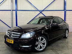 Mercedes-Benz C-klasse - 180 AMG PANO|NAVI|GORDIJN|STOELVERW