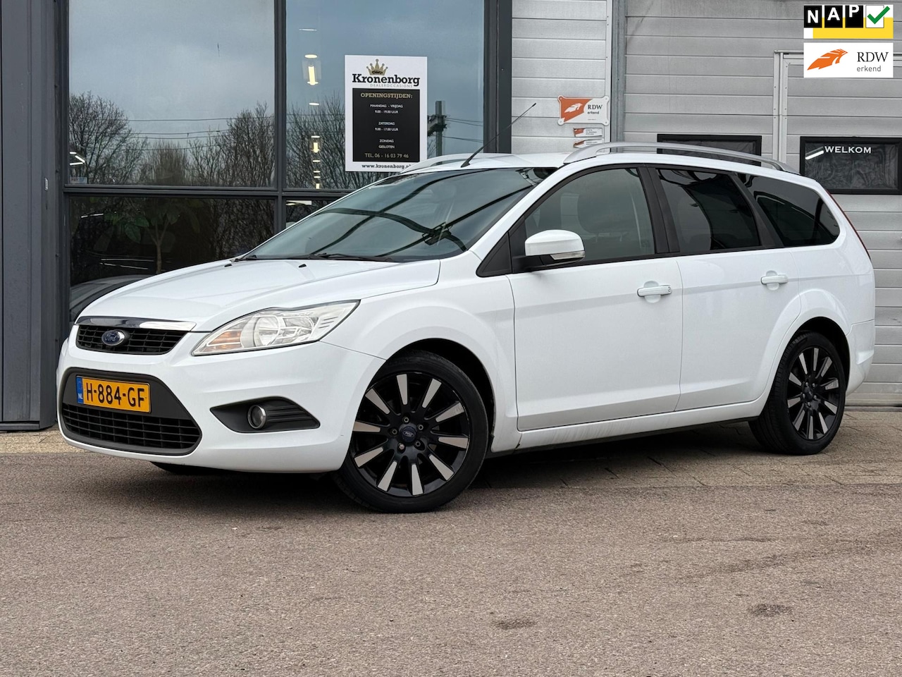 Ford Focus Wagon - 1.8 Limited Flexi Fuel 1.8 Limited Flexi Fuel, AIRCO, NAP - AutoWereld.nl