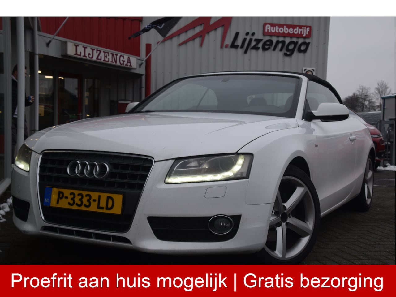 Audi A5 Cabriolet - 2.0 TFSI S-edition Xenon | Leer | S-Line | 18 inch | Sportonderstel - AutoWereld.nl