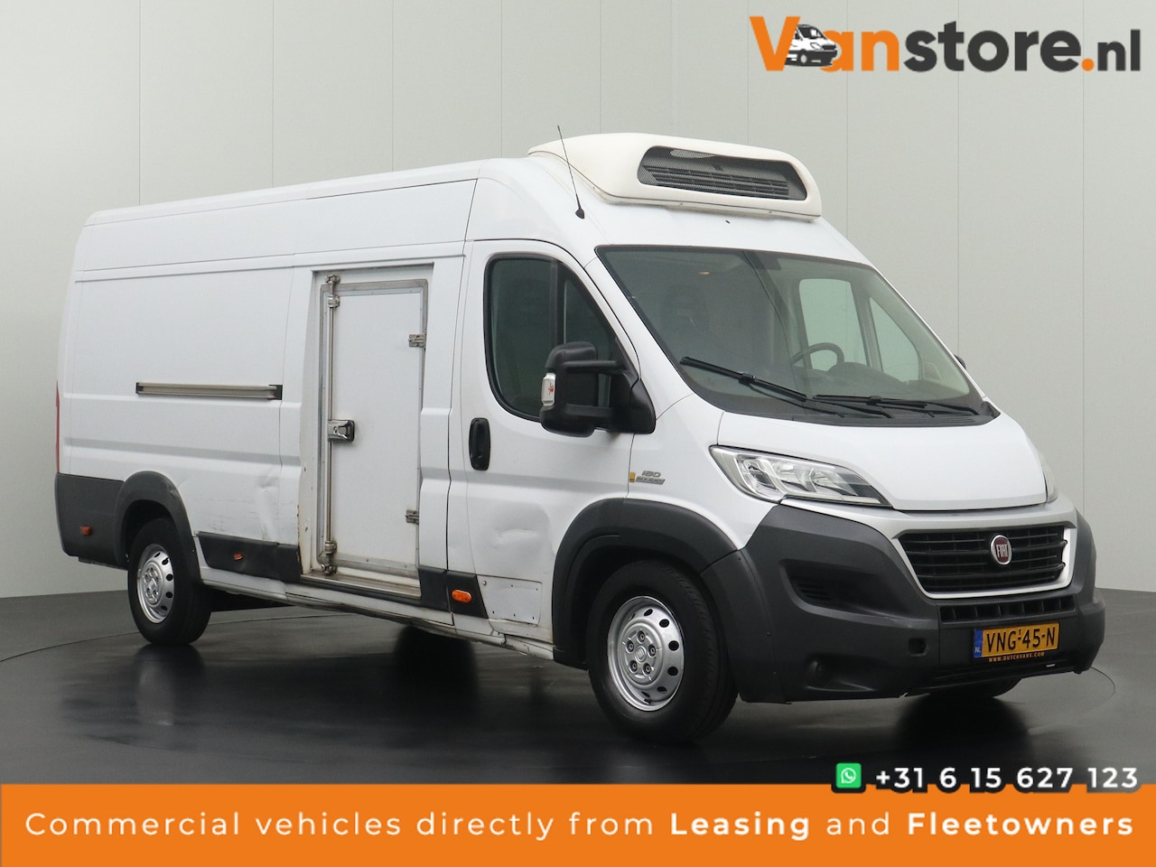 Fiat Ducato - 3.0MultiJet 177PK L4H2 Koelauto | Trekhaak 3000Kg | Navigatie | Airco | 3-Persoons - AutoWereld.nl