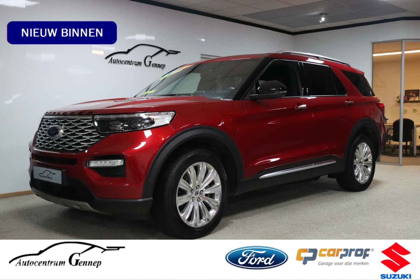 Ford Explorer - 3.0 V6 EcoBoost PHEV Platinum | 7 persoons | - AutoWereld.nl