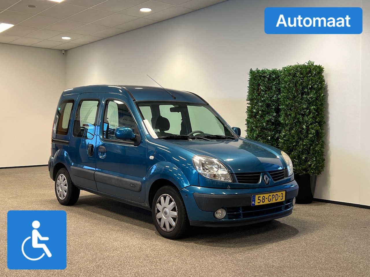 Renault Kangoo - Rolstoelauto Automaat (airco) 3+1 of 5+0 - AutoWereld.nl